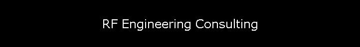 RF Engineering Consulting